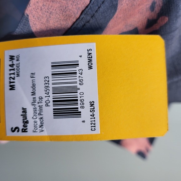 Carhartt Womens Force Modern Fit V Neck Scrub Top - Picture 3 of 3